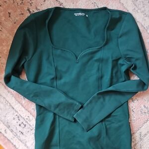 A&F Long Sleeve Bodysuit NWOT